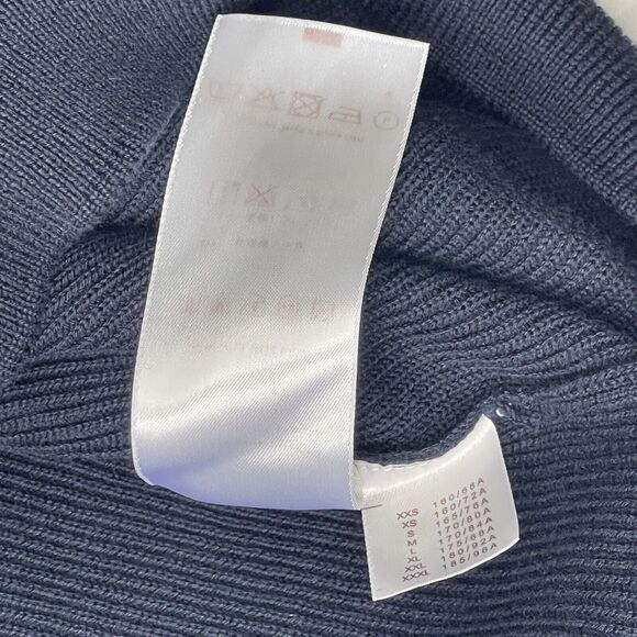 Louis Vuitton Shawl Collar Sweater Pullover Men’s Large Luxury Designer LV, Blue - Picture 16 of 16